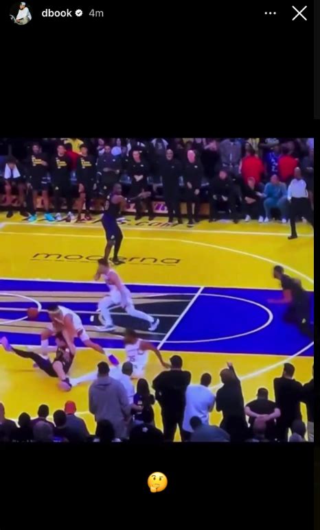 Devin Booker Calls Out Nba Refs In Viral Instagram Story Minutes After Controversial Game