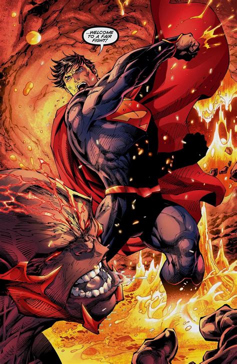 Superman Unchained 8 Interior Art By Jim Lee Scott Williams And Alex