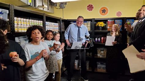 In School Food Pantry Opens At Worcester Elementary School