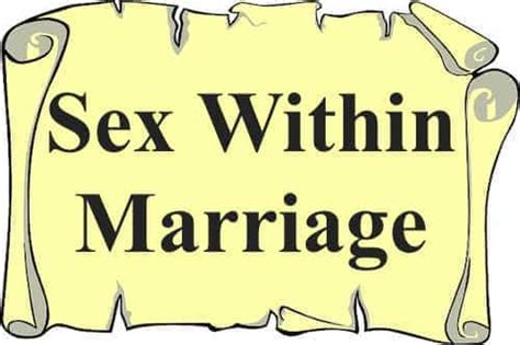 Sex Within Marriage Mentioned In Bible The Last Dialogue