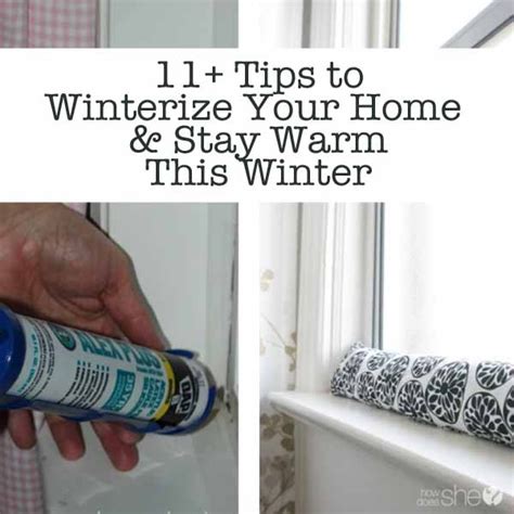 11 Tips To Winterize Your Home And Stay Warm This Winter