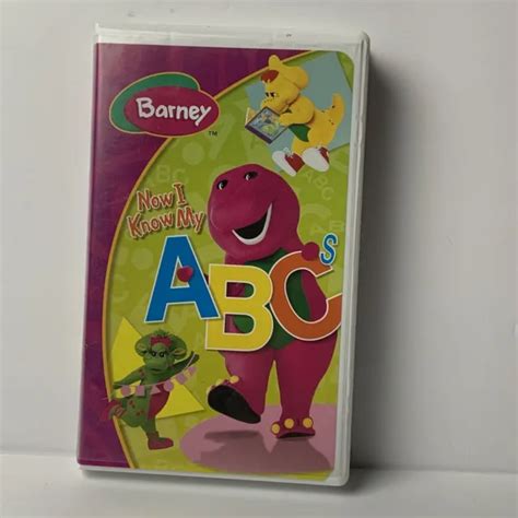 Barney I Know My Abcslets Play School Dvd 2010 Canadian 810