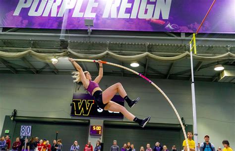 UW Pole Vaulter Olivia Gruver Named Nations Premier Field Athlete And Eventually The