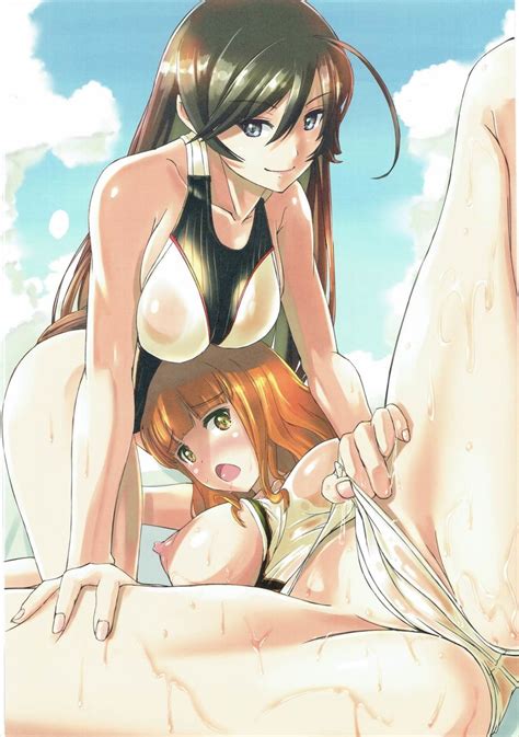 Takebe Saori And Isuzu Hana Girls Und Panzer Drawn By Nenchi Danbooru