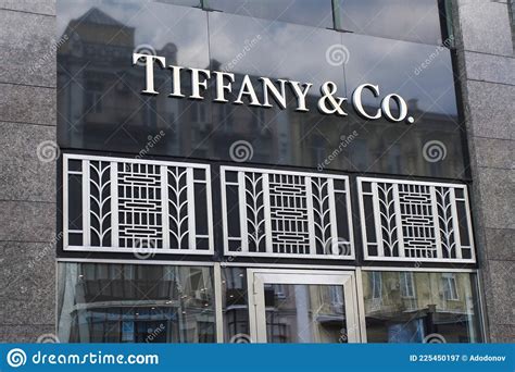 Tiffany And Co Logo On Store Front Sign Editorial Photo Cartoondealer