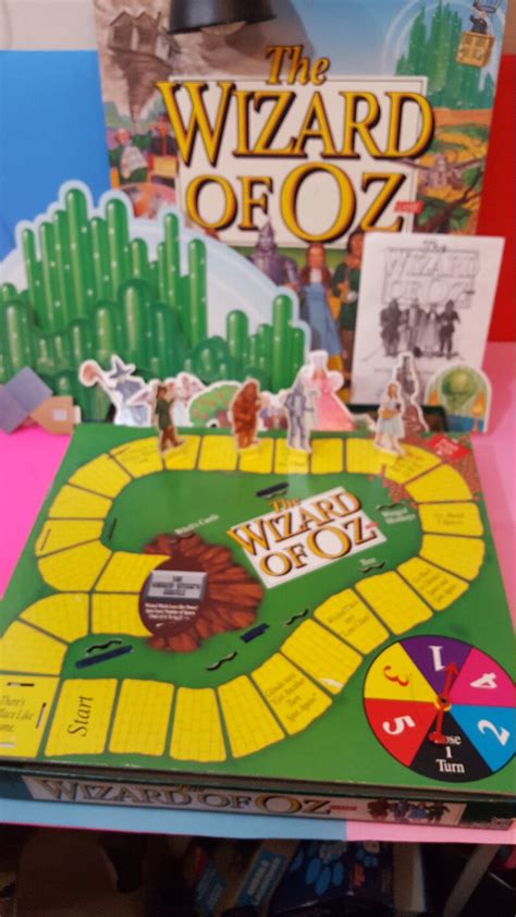 Vintage 1993 The Wizard Of Oz 3d Board Game Cadaco Complete Etsy