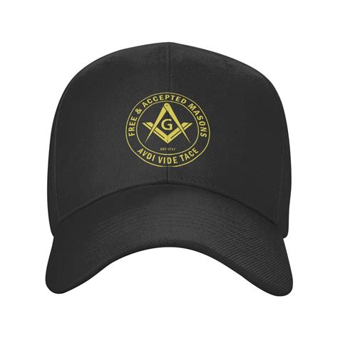 Avdi Vide Tace Free Accepted Masons Masonic Baseball Caps Multiple