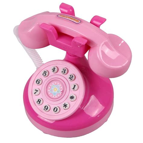 New Educational Educational Pink Phone Pretend Play Toys Girls Toy