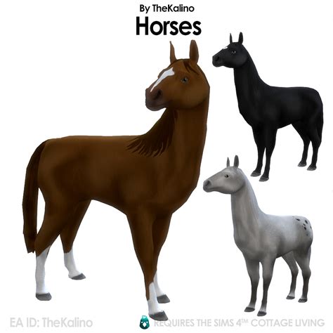 Sims 4 Cc Horse Mod The Sims 4s Cottage Living Expansion Is A Great