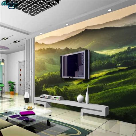 Beibehang Large Custom Wallpapers Far From The Mountains Of Beautiful