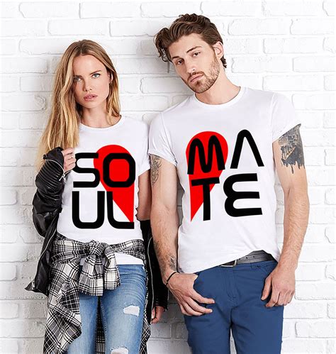 Soulmet Couple T Shirt T Shirt Loot Customized T Shirts India