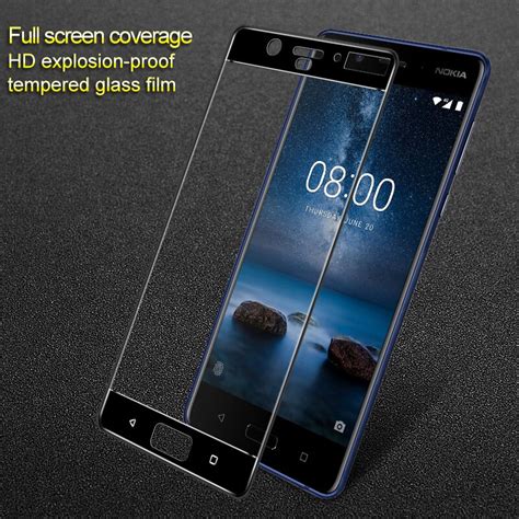 For Nokia 8 Tempered Glass Imak 9h 25d Full Cover Screen Protector For Nokia 8 Nokia8 Dual Sim