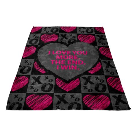 Valentine Blanket I Love You More I Love You Ts For Her Etsy