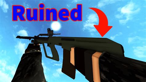 The Aug Hbar Is Ruined In Phantom Forces Youtube