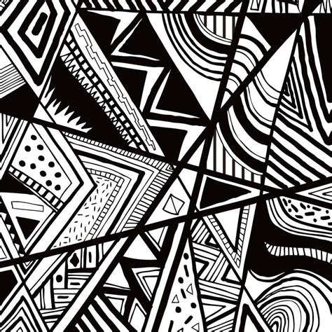 Black And White Doodle Ipad Wallpaper Download Iphone