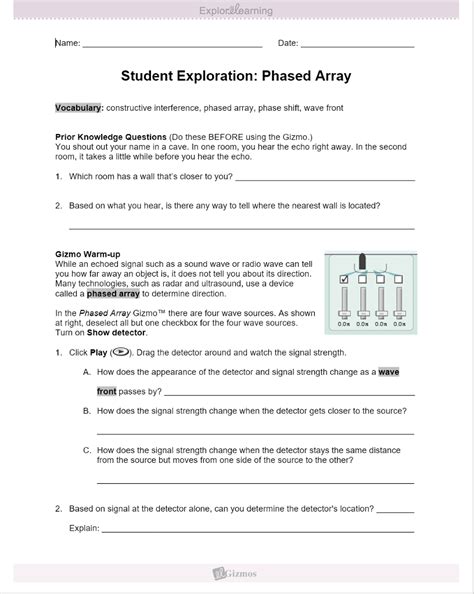 Each lesson includes a student exploration sheet, an exploration sheet answer key, a teacher guide, a vocabulary sheet and assessment questions. Solved: Gizmo Activity: Https://www.explorelearning.com/in ...