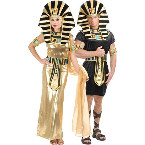 Egyptian Couples Queen Nefertiti Couples Costumes Couple Halloween