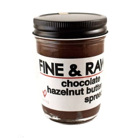 Fine And Raw Hazelnut Butter Spread Fully Rooted