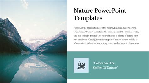 Amazing Nature Free Powerpoint Templates Presentation