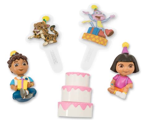 Dora Birthday Celebration Decoset® Cake Topper