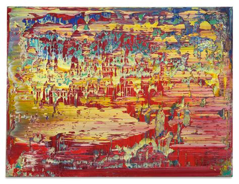 Gerhard Richter Abstraktes Bild Contemporary Art Evening Auction