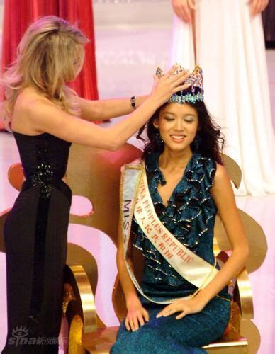 Miss China Zhang Zilin Wins Miss World 2007 Shine Idol Photos