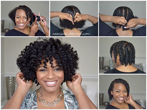 Easy Chunky Flat Twist Out Tutorial For Natural Hair
