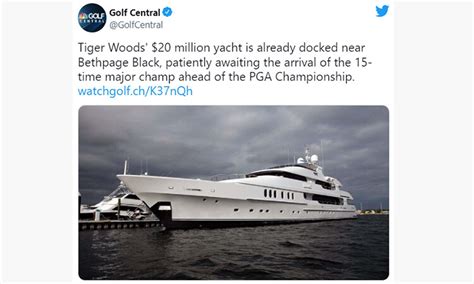 Tiger Woods Yacht Telegraph
