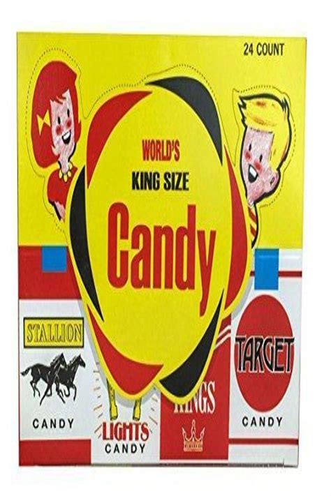 1429 World Confections Candy Cigarettes Pack Of 24 World