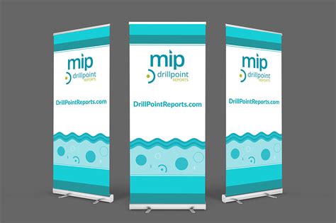Trade Show Backdrop Banner Roll Up Podium Design On Behance