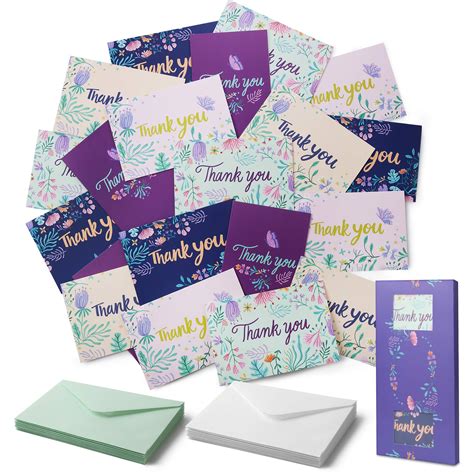 Buy Mr Pen Thank You Cards Pack Thank You Cards With Envelopes