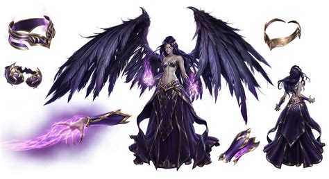 Morgana Concept Art League Of Legends League Of Legends League Of
