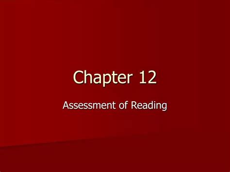 Ppt Chapter 12 Powerpoint Presentation Free Download Id6729818