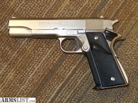 Armslist For Sale Colt Government Model 1911 Series 70 Nickel 45