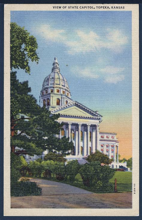 State Capitol In Topeka Kansas Kansas Memory Kansas Historical Society