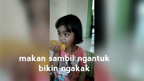 Lucu Nya Makan Sambil Ngantuk Youtube