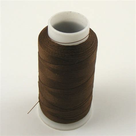 Dark Brown Nylon Thread for Machine Sewing Leather - artisanleather.co.uk