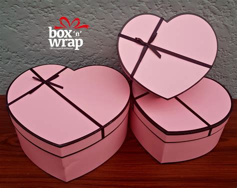 Decorative Heart Shaped T Box Boxnwrap