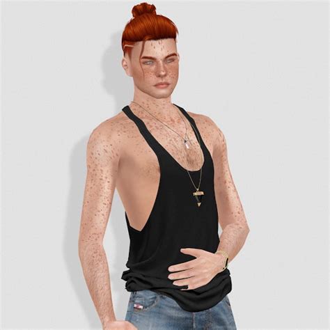 Derick Hair From Red Head Sims • Sims 4 Downloads