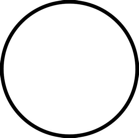 13 Circle Outline Vector Images Black Circle Transparent Png Clip Art