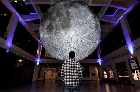 The Moon Has Landed At Hmns Or At Least A Giant Realistic Replica Has