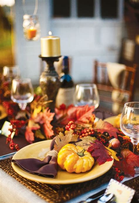 10 thanksgiving entertaining ideas that you must try this year leave a comment / party ideas / by aryan thanksgiving is the perfect opportunity to get together with your loved ones in celebration of all that we are grateful for. 30 Outdoor Thanksgiving Dinner Décor Ideas | DigsDigs