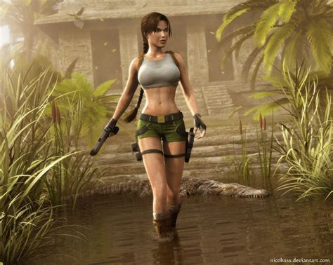 Lara Croft By Nicobass On Deviantart Lara Croft Tomb Raider Filme