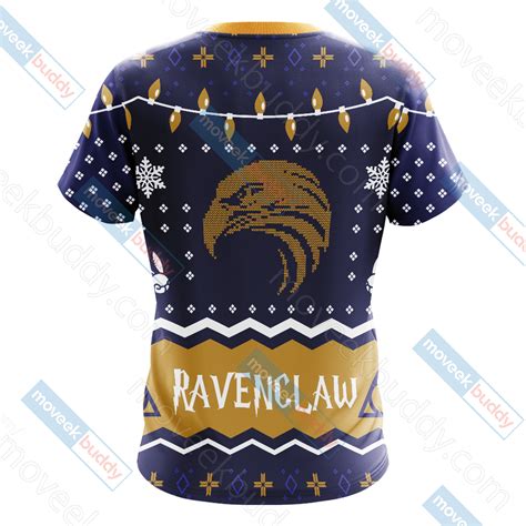 Harry Potter Ravenclaw House Christmas Style Unisex 3d T Shirt