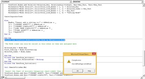 How To Export The Treeview Class To A Different Workbook In Vba Excel Stack Overflow