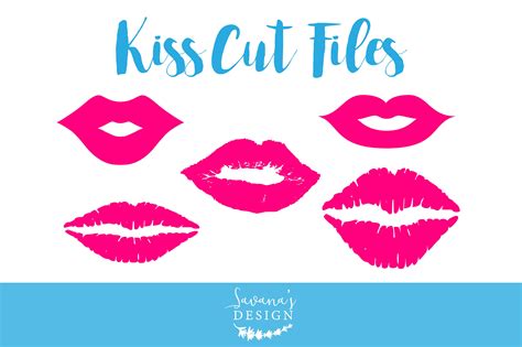 Kiss Cut Files Clipart ~ Illustrations ~ Creative Market