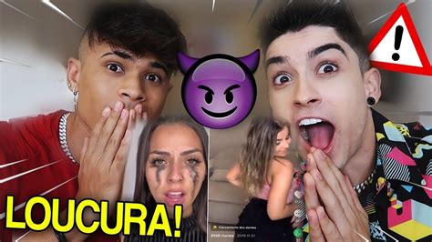 Reagindo As Nossas Namoradas No Tiktok Youtube