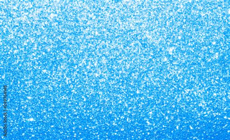 Light Baby Blue Glitter Sparkle And Shine Abstract Background