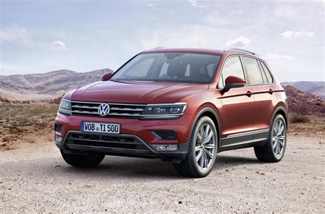 Volkswagen Tiguan Unveiled Kw Tdi Flagship Confirmed
