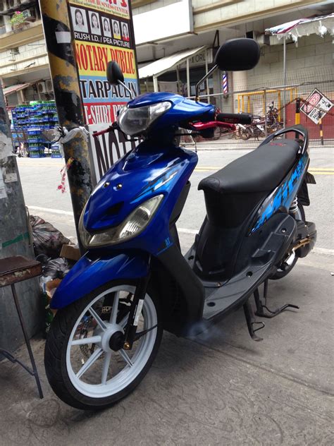 Blue Mio Sporty Set Up